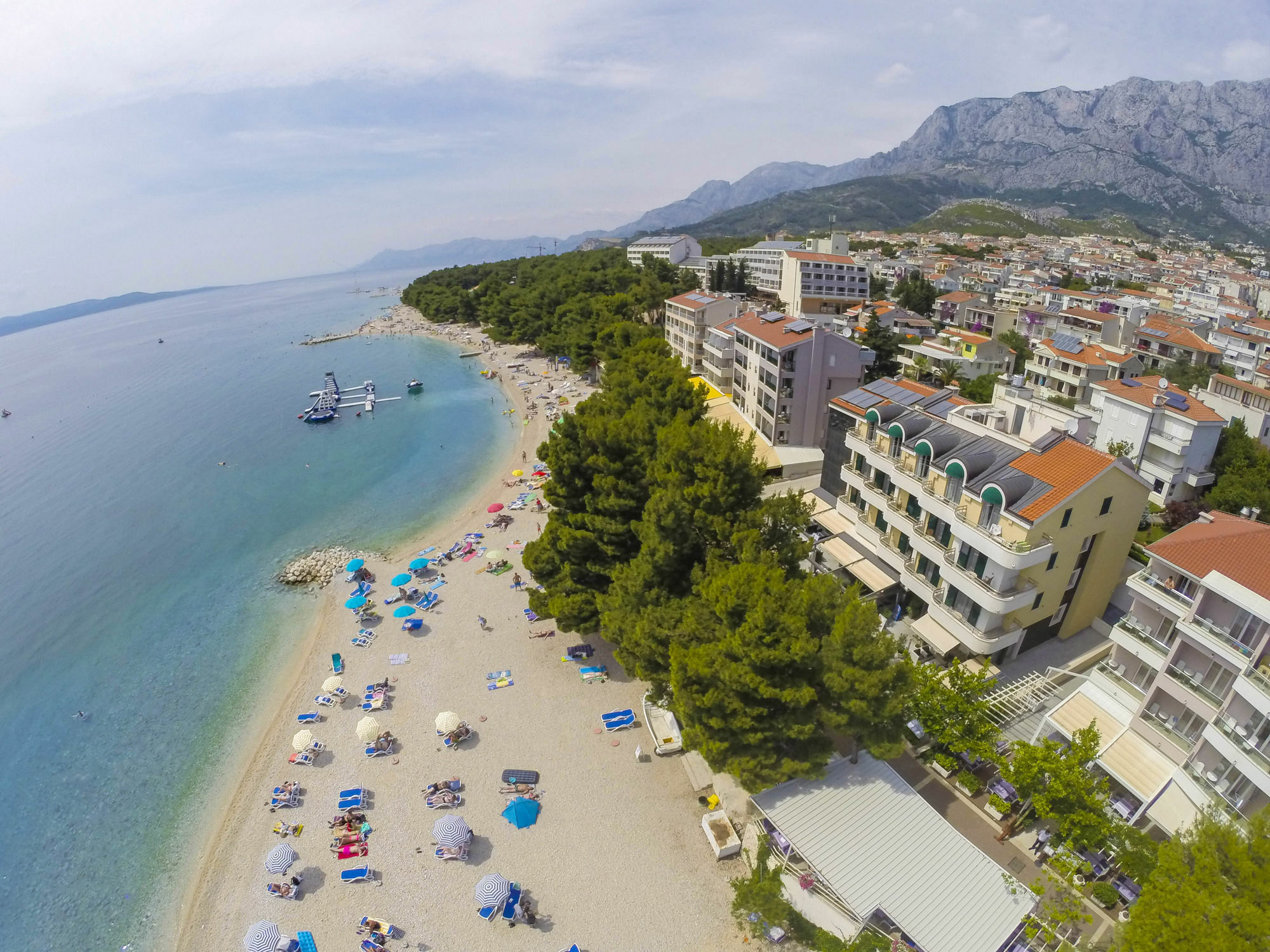 Hotel Milenij Makarska Bagian luar foto
