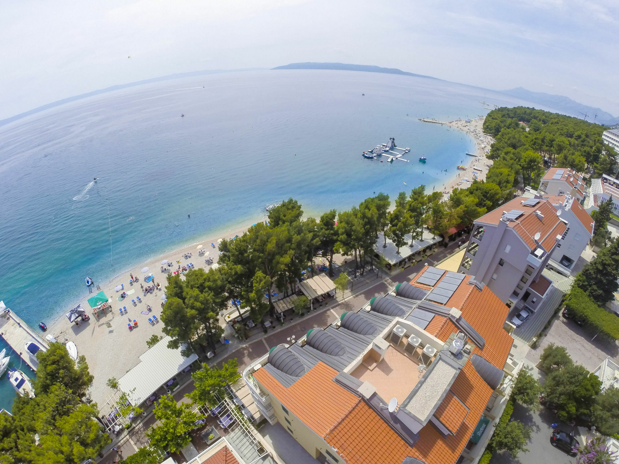 Hotel Milenij Makarska Bagian luar foto