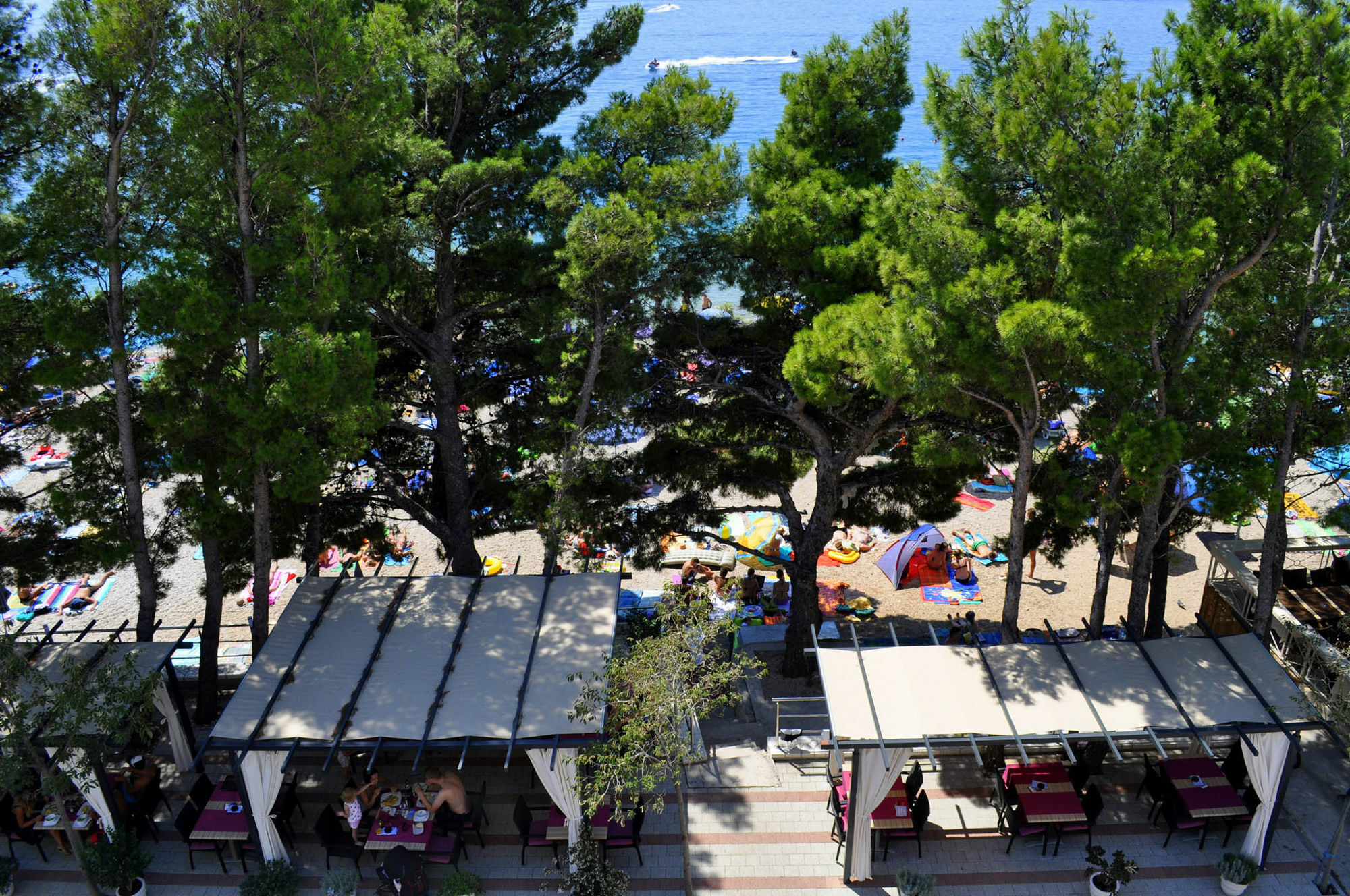 Hotel Milenij Makarska Bagian luar foto